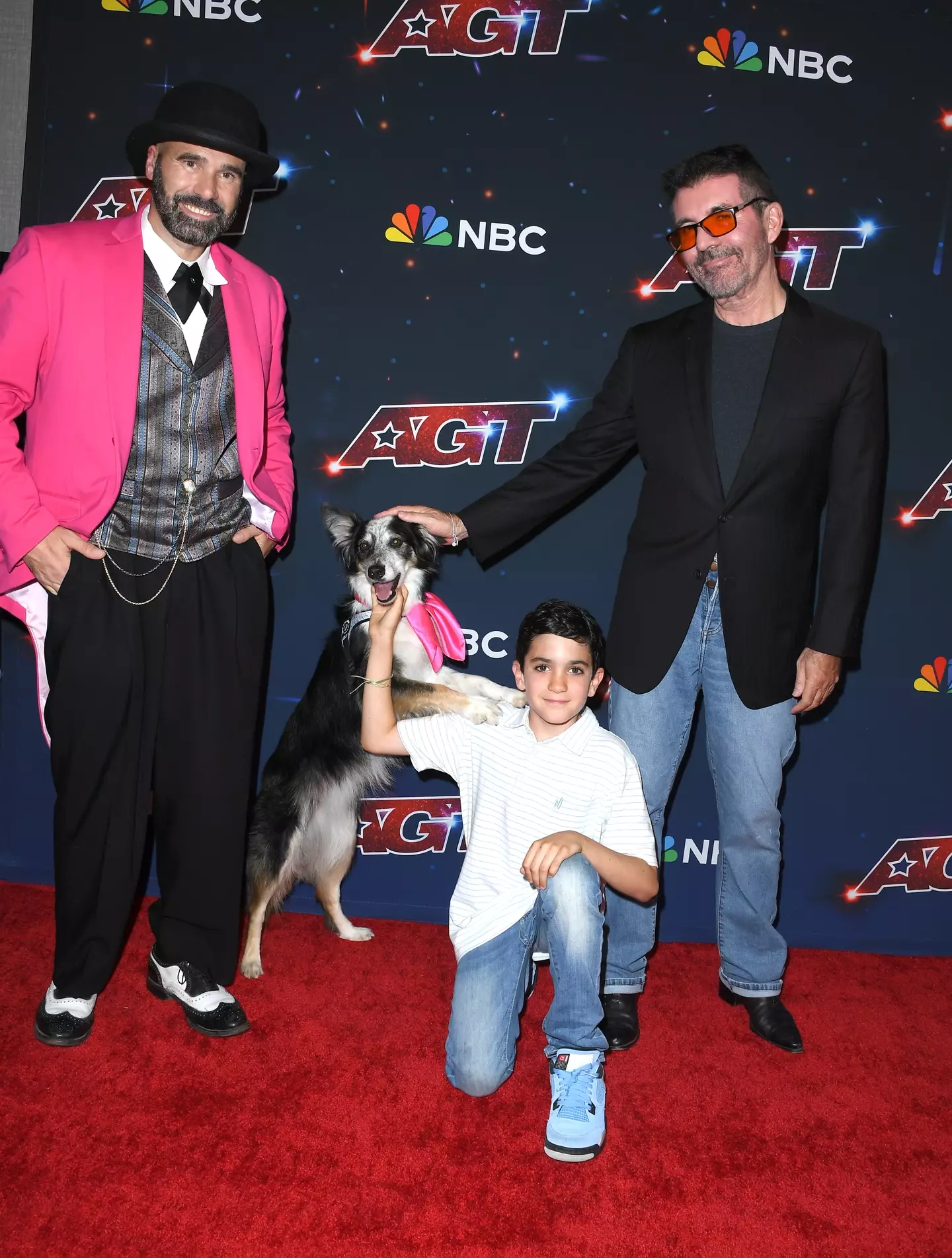 Eric is a big fan of the dog act.