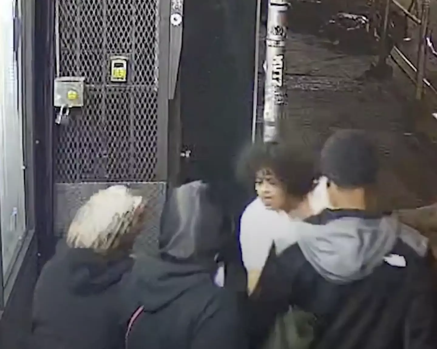 Samaria Lopez was seen on CCTV attacking Jordin Walston, who later died from her injuries. (NYPD)