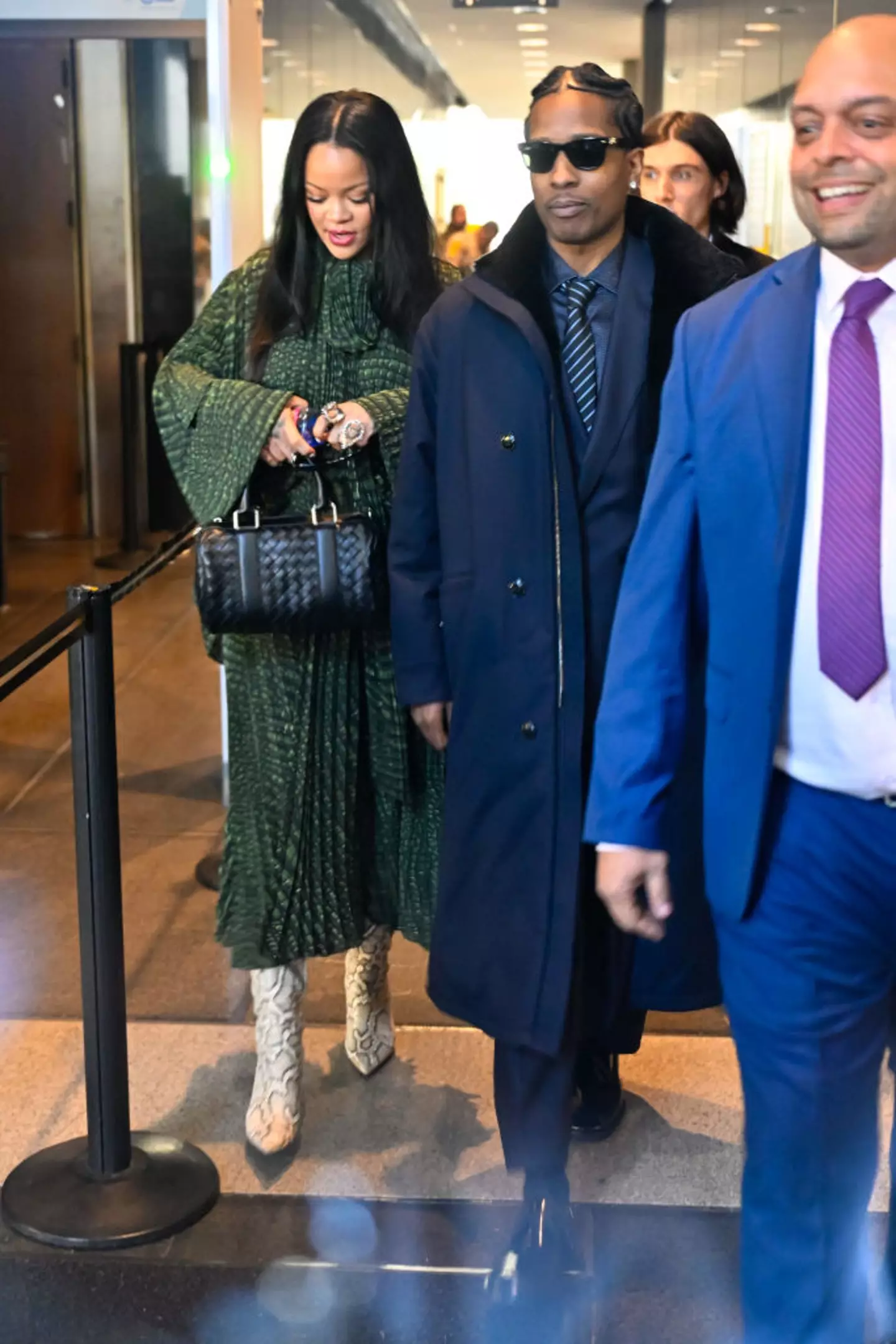 Rihanna was in attendance at much of A$AP Rocky's trial (DUTCH/Bauer-Griffin/GC Images)