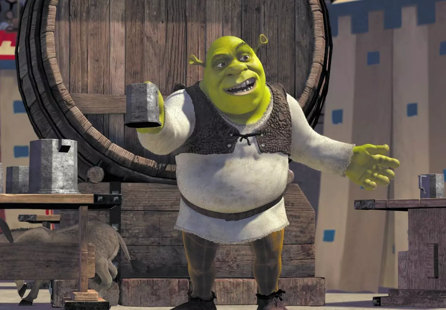 Shrek was adapted into the lovable character we all know (IMDB / Dreamworks)