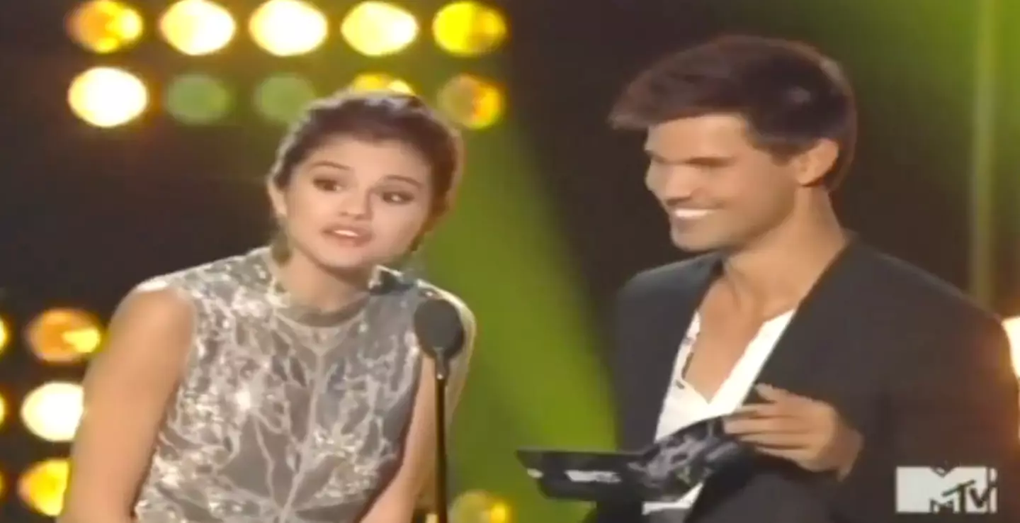 The throwback clip is from the MTV EMAs (MTV)