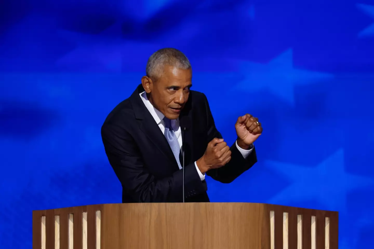 Barack Obama didn't hold back while discussing Donald Trump. (Chip Somodevilla/Getty Images)