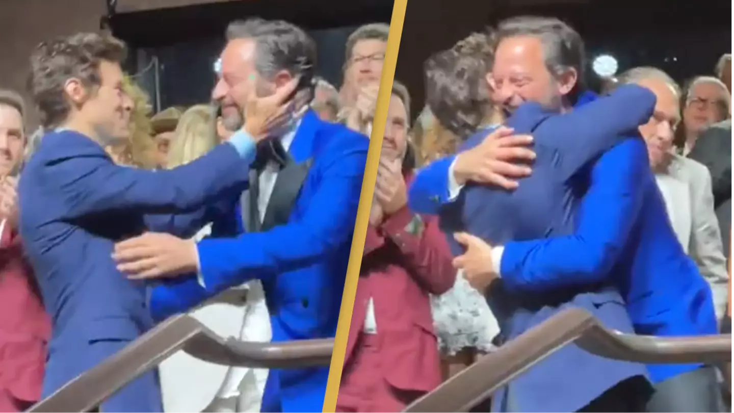 Harry Styles kisses Nick Kroll on lips as Don't Worry Darling gets a standing ovation