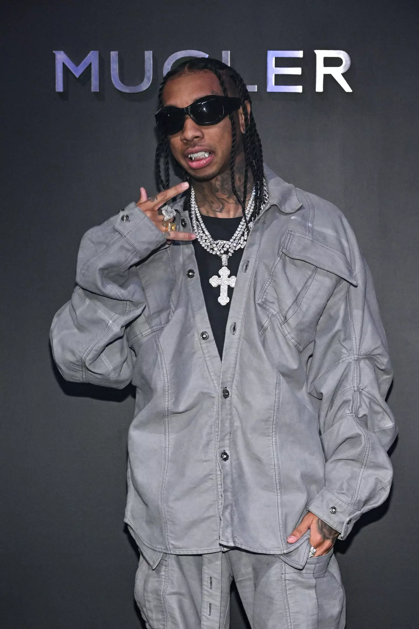 Tyga is in Paris for Fashion Week.