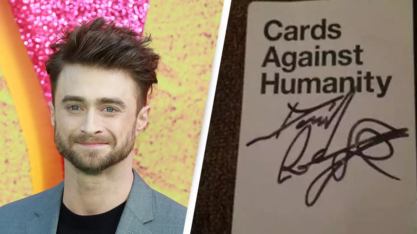 Fan Shares Hilarious Story Of Daniel Radcliffe Signing NSFW Cards Against Humanity