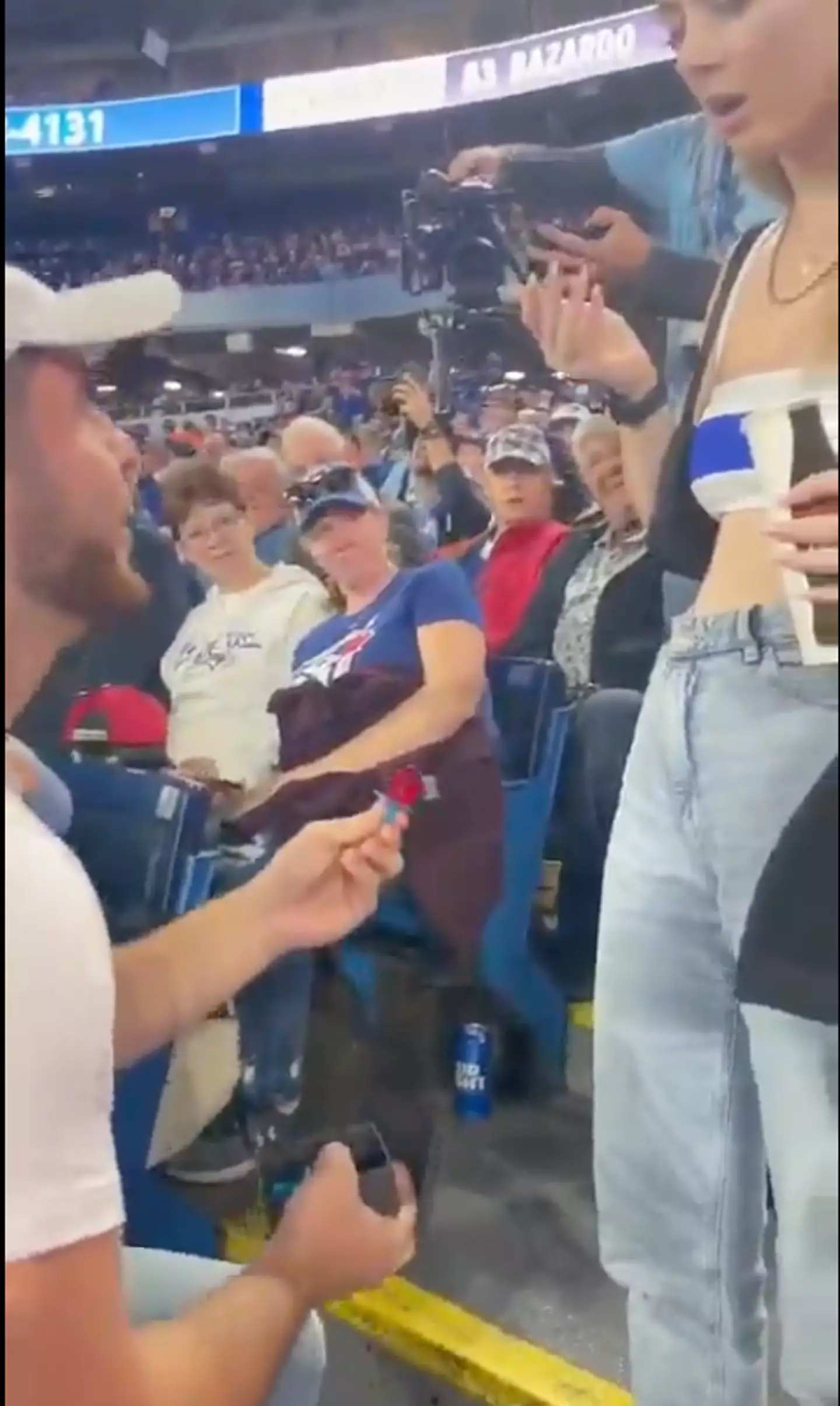 She didn't seem impressed.