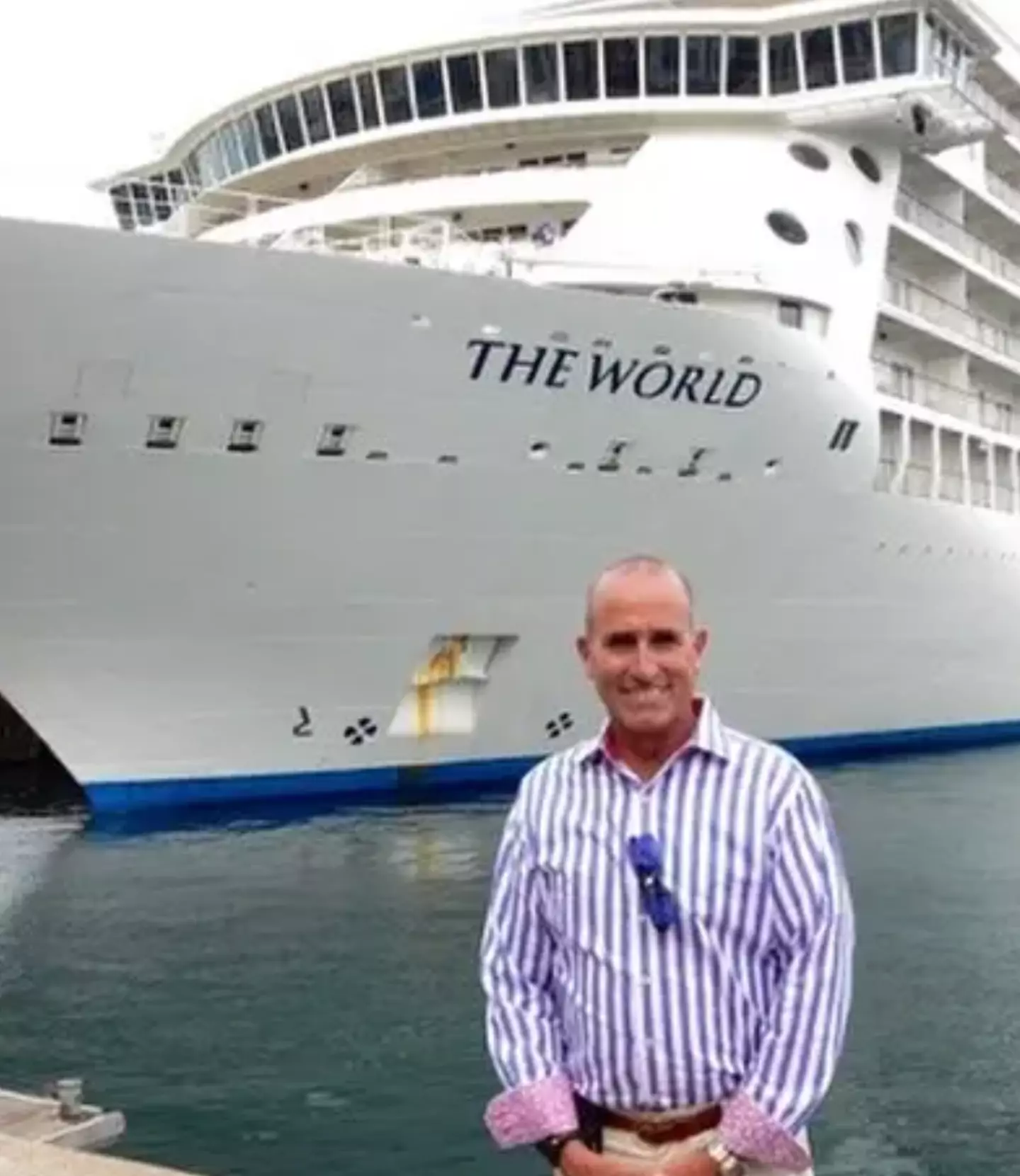 Antonucci spent 6 years on The World cruise ship.