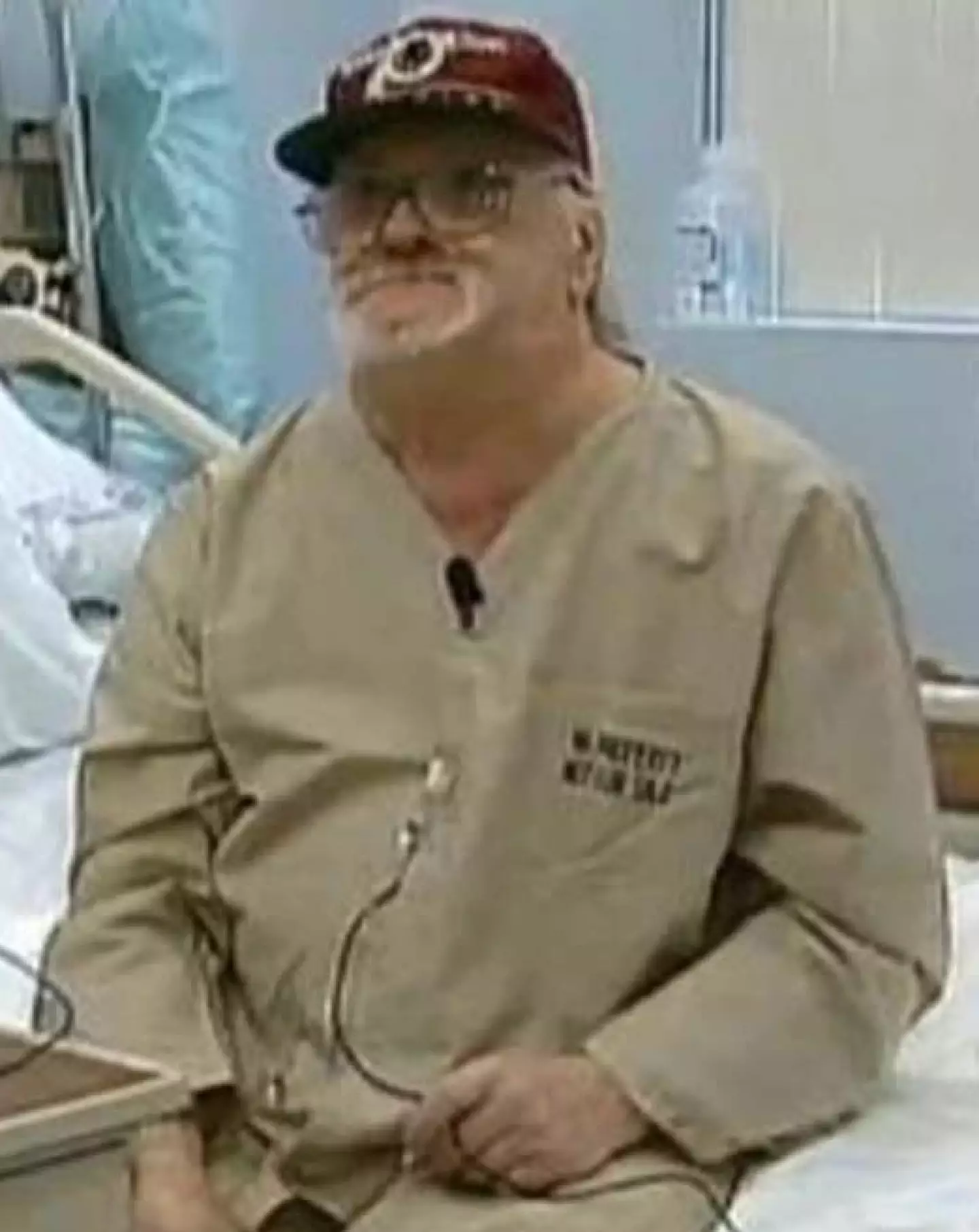 Robert Valderzak could hear again after the earthquake. (Fox 5)