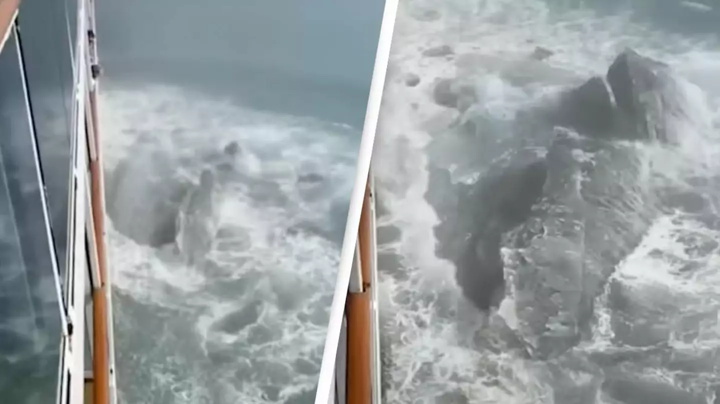 Cruise ship hit massive iceberg in shocking video and some passengers called it 'Titanic 2.0'