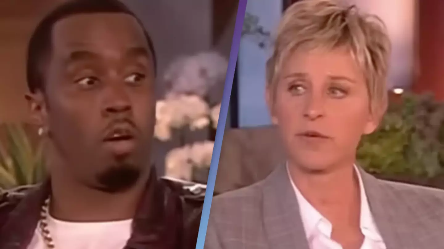 People are spotting multiple red flags no one realized in old Diddy interview with Ellen