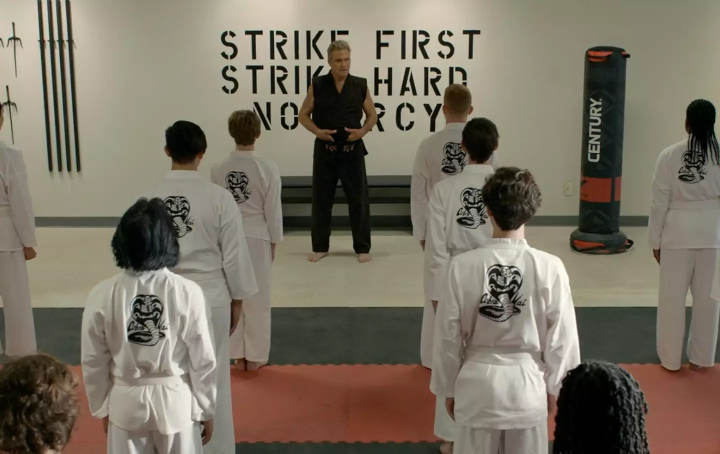 The final season of Cobra Kai is split into three parts. (Netflix)