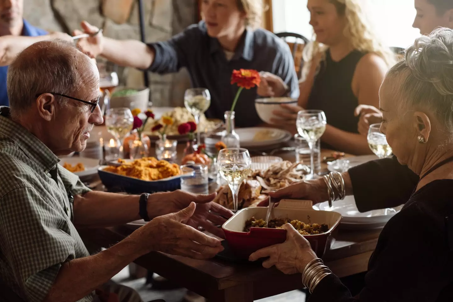 Social media users were quick to praise the TikTok user for her anti-fighting thanksgiving strategy.