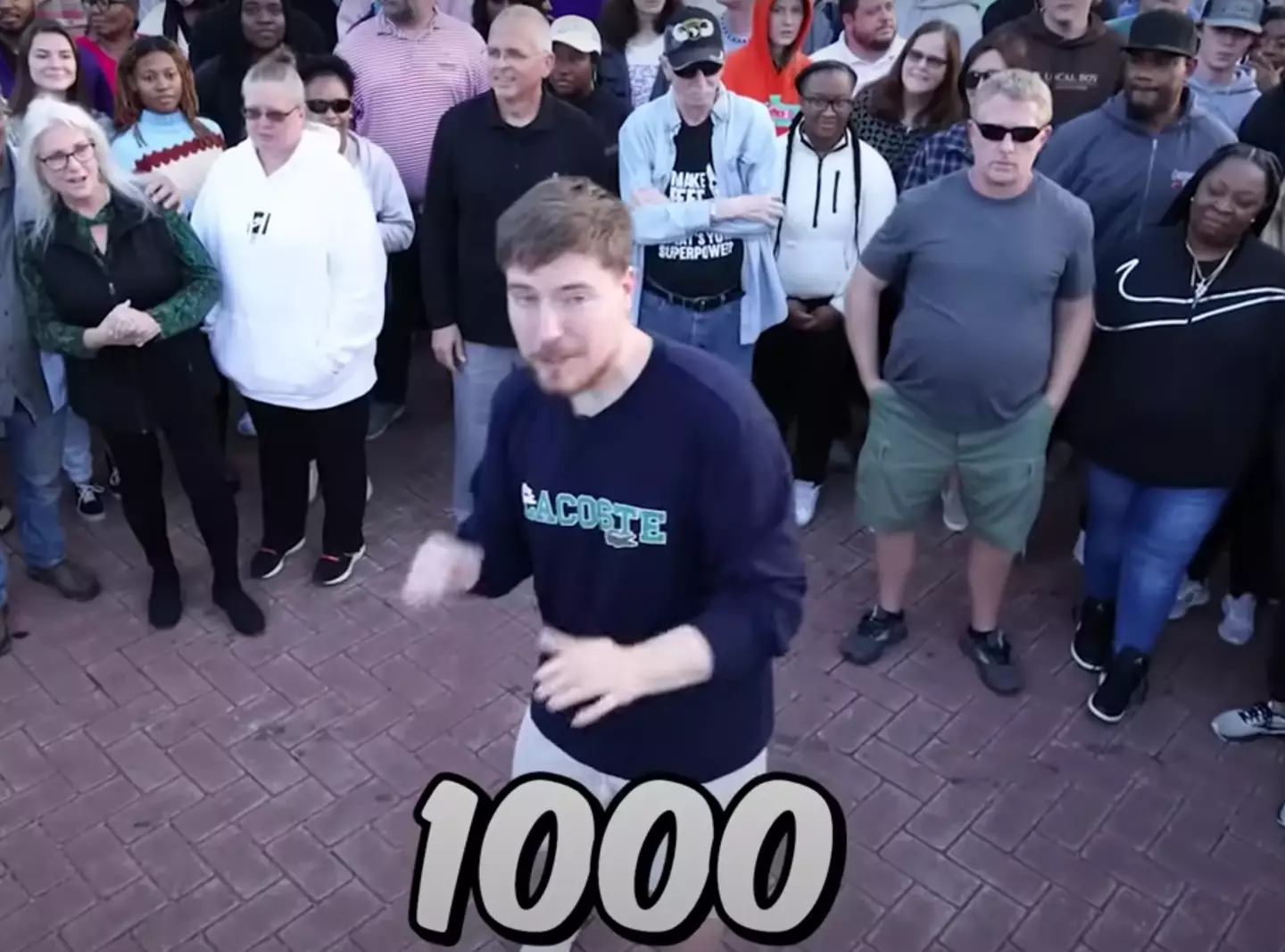MrBeast paid to help 1,000 people see.