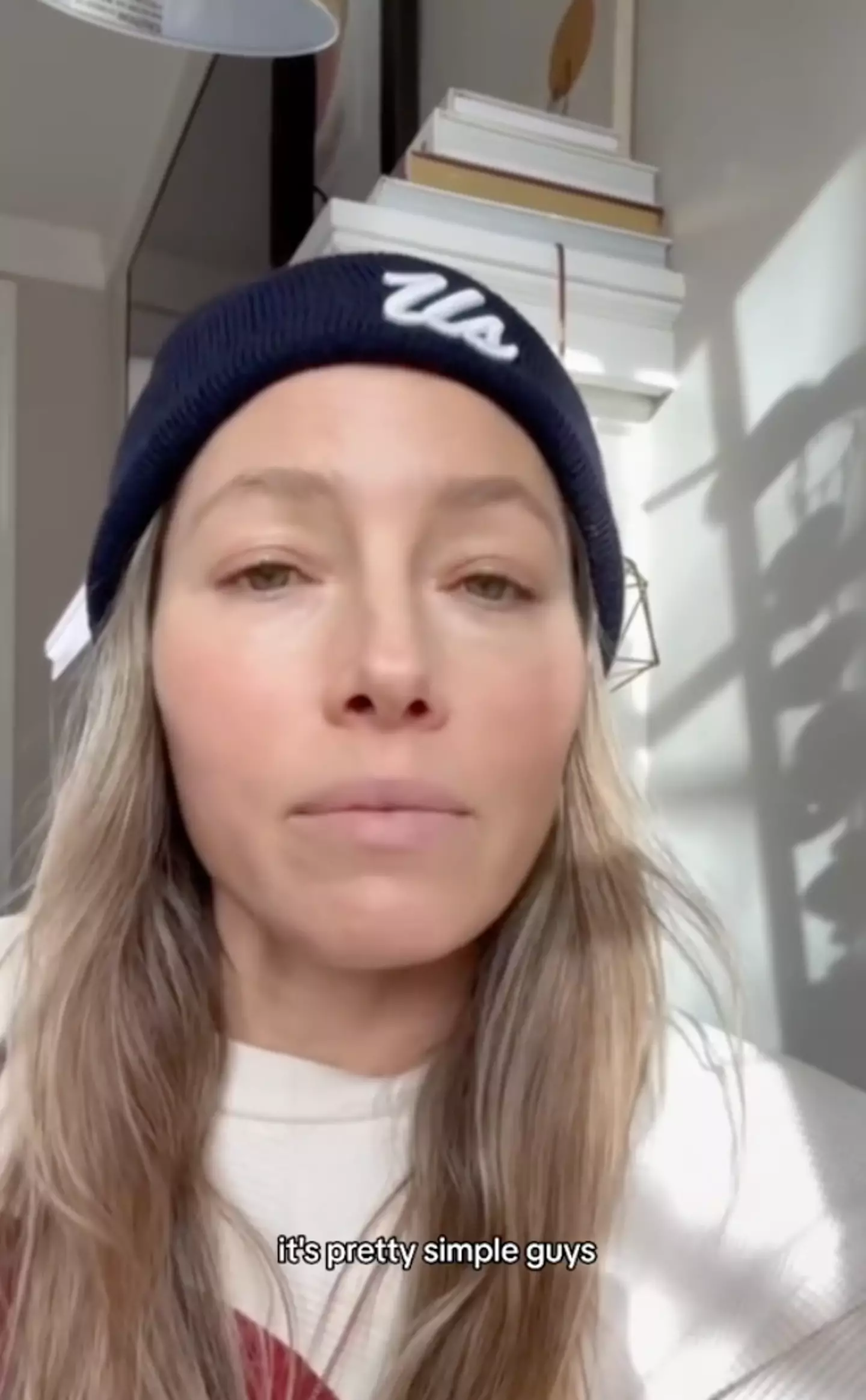 Jessica Biel said she found eating in the shower to be 'deeply satisfying'.