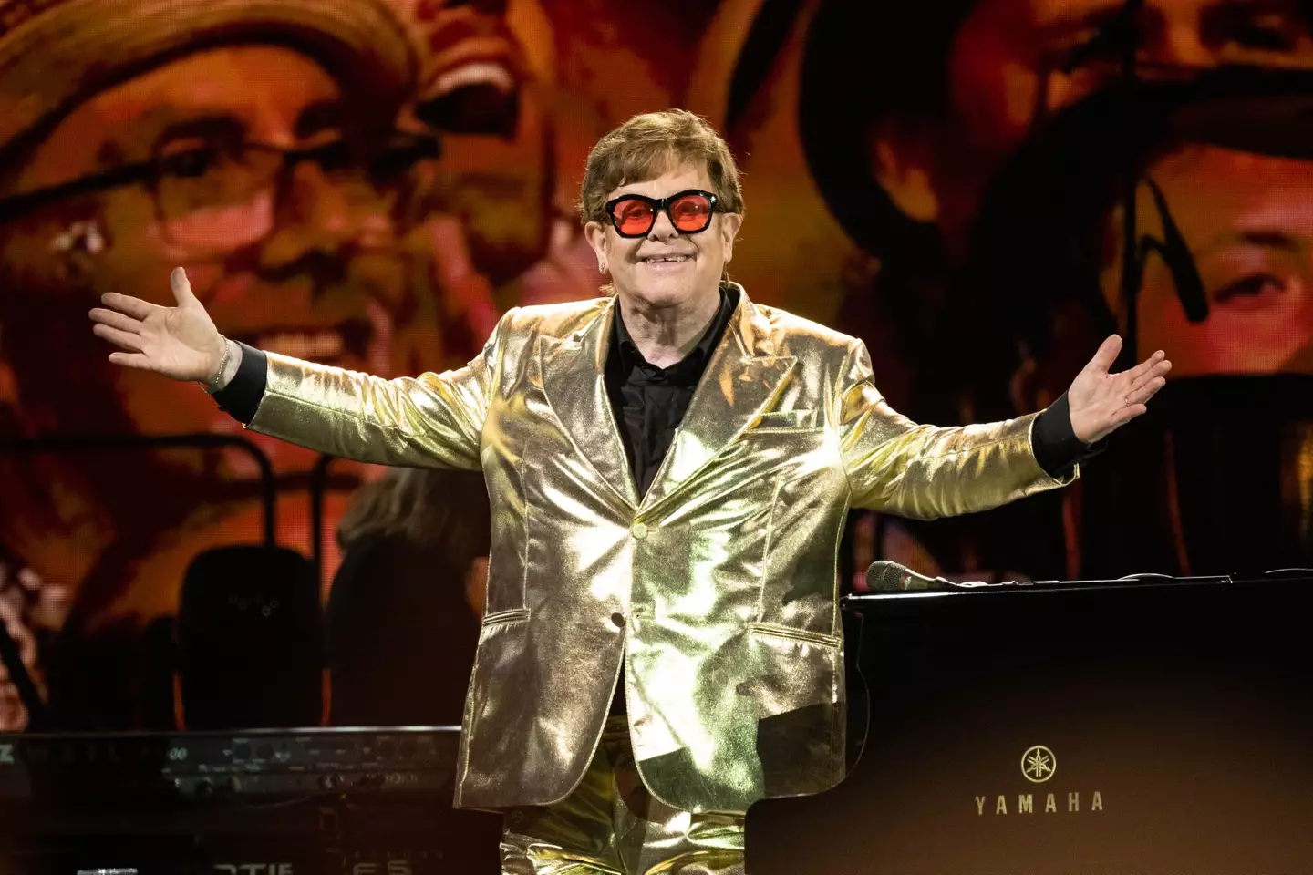 Elton John has opened up about going blind following an eye infection(Harry Durrant/Getty Images)