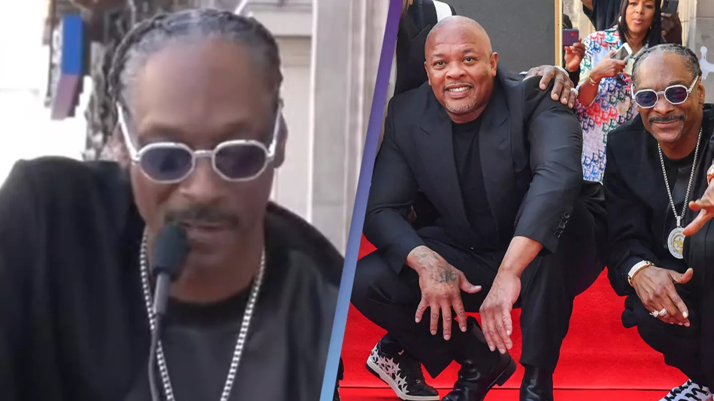 Snoop Dogg shares tribute to his ‘protector’ Dr. Dre at Hollywood Walk of Fame ceremony
