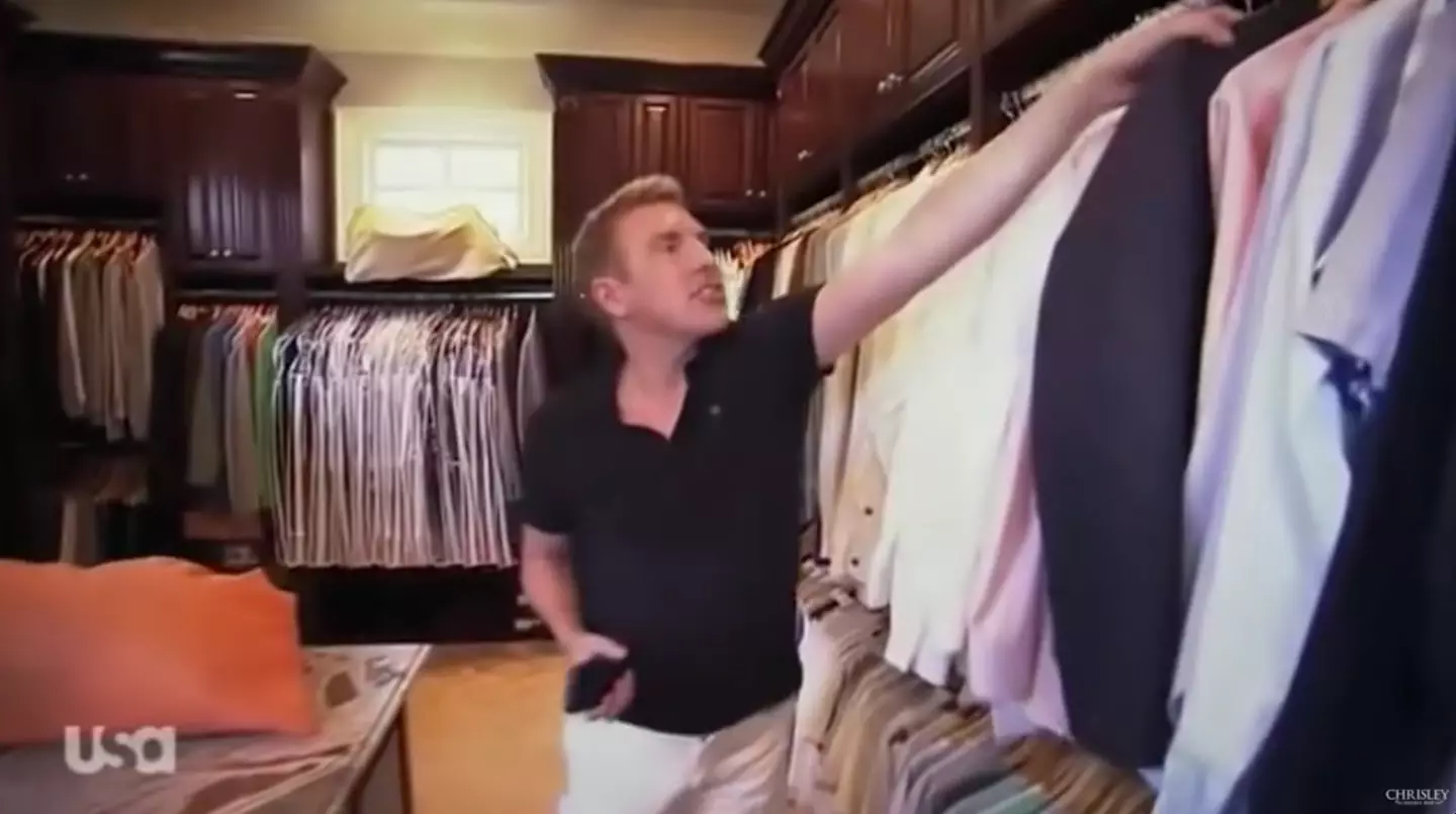 Chrisley boasted that the family spent $300,000 on clothes each year.