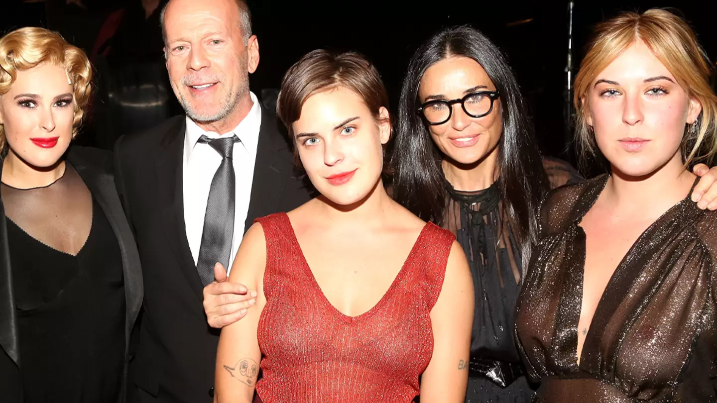 Bruce Willis and Demi Moore’s daughter Rumer reveals she and sisters 'still take baths together'