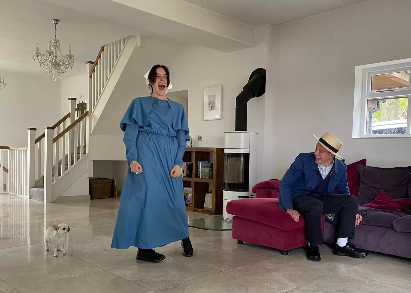 Jacob and Poppy took on Amish values for the summer.