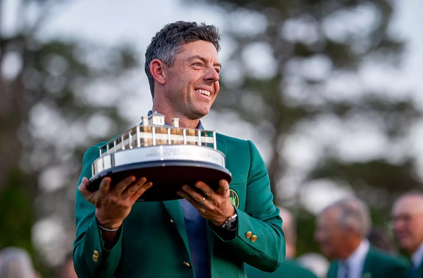 Masters champion Rory McIlroy finally got his green jacket after years of trying (Simon Bruty/Augusta National/Getty Images)