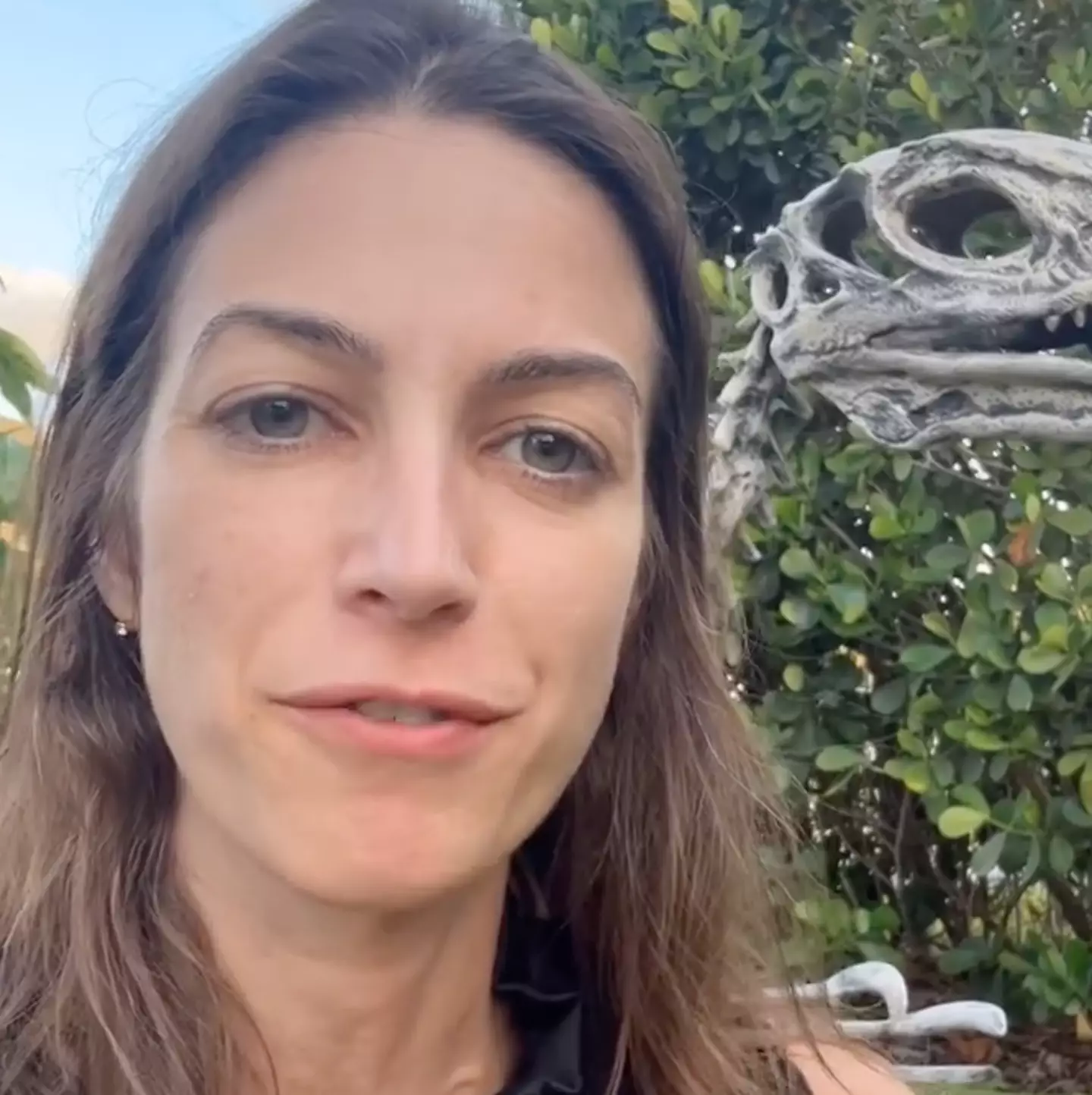 Lauren first noticed a mass in her pelvis (Instagram/@thebenigngyn)