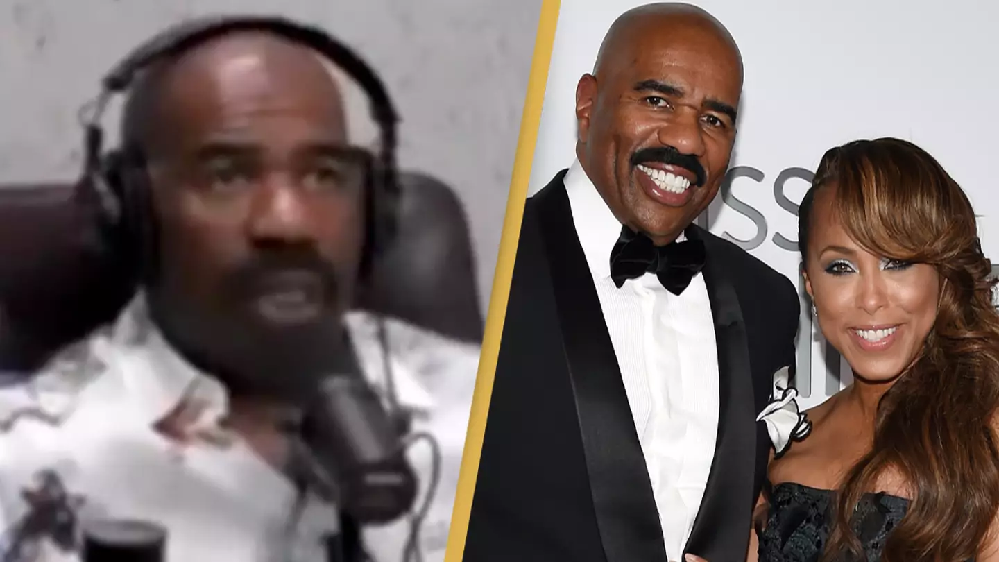 Family Feud host Steve Harvey defends wife Marjorie Harvey following affair rumors