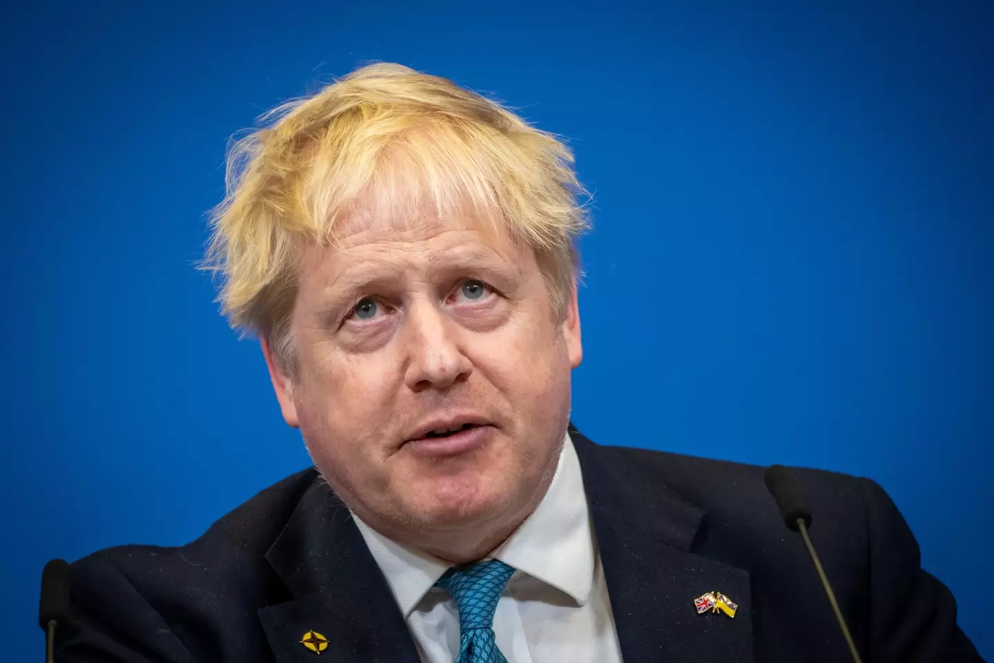 Boris Johnson announced the sanctions last month.