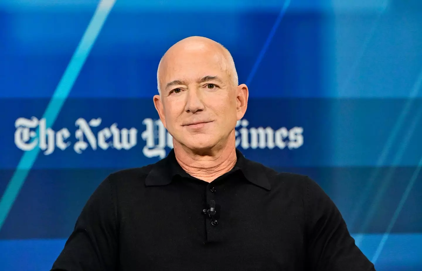 This is probably the face Jeff makes if presented with a PowerPoint (Eugene Gologursky/Getty Images for The New York Times)