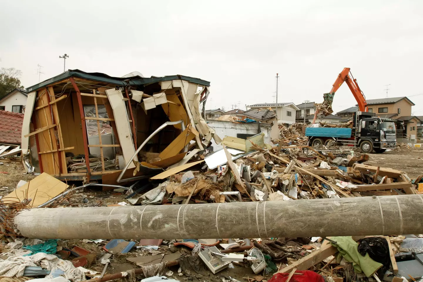 The people of Japan endured a deadly earthquake in 2011 (Satoshi Takahashi/LightRocket via Getty Images)