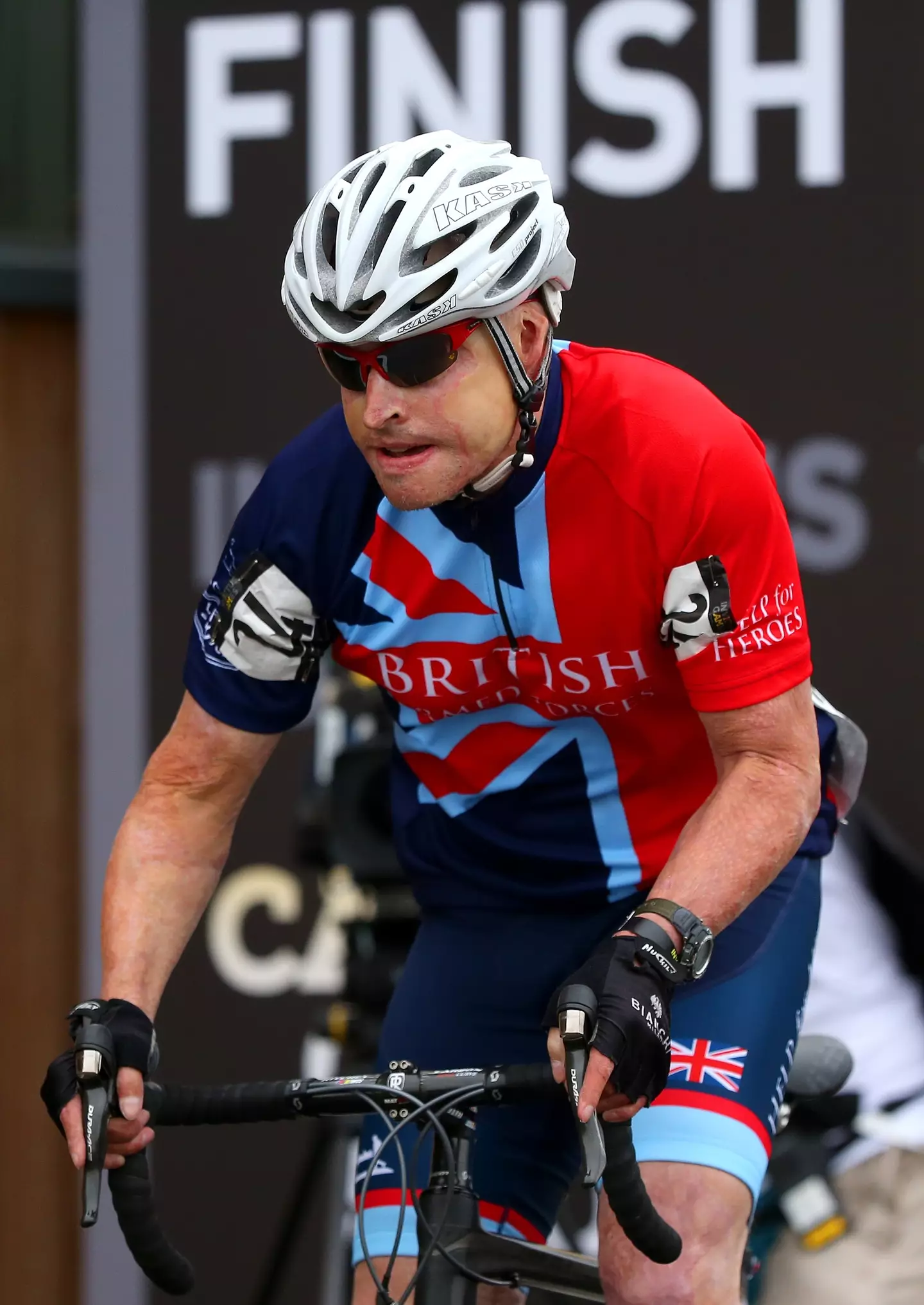 Jamie represented Team GB in the 2014 Invictus Games.