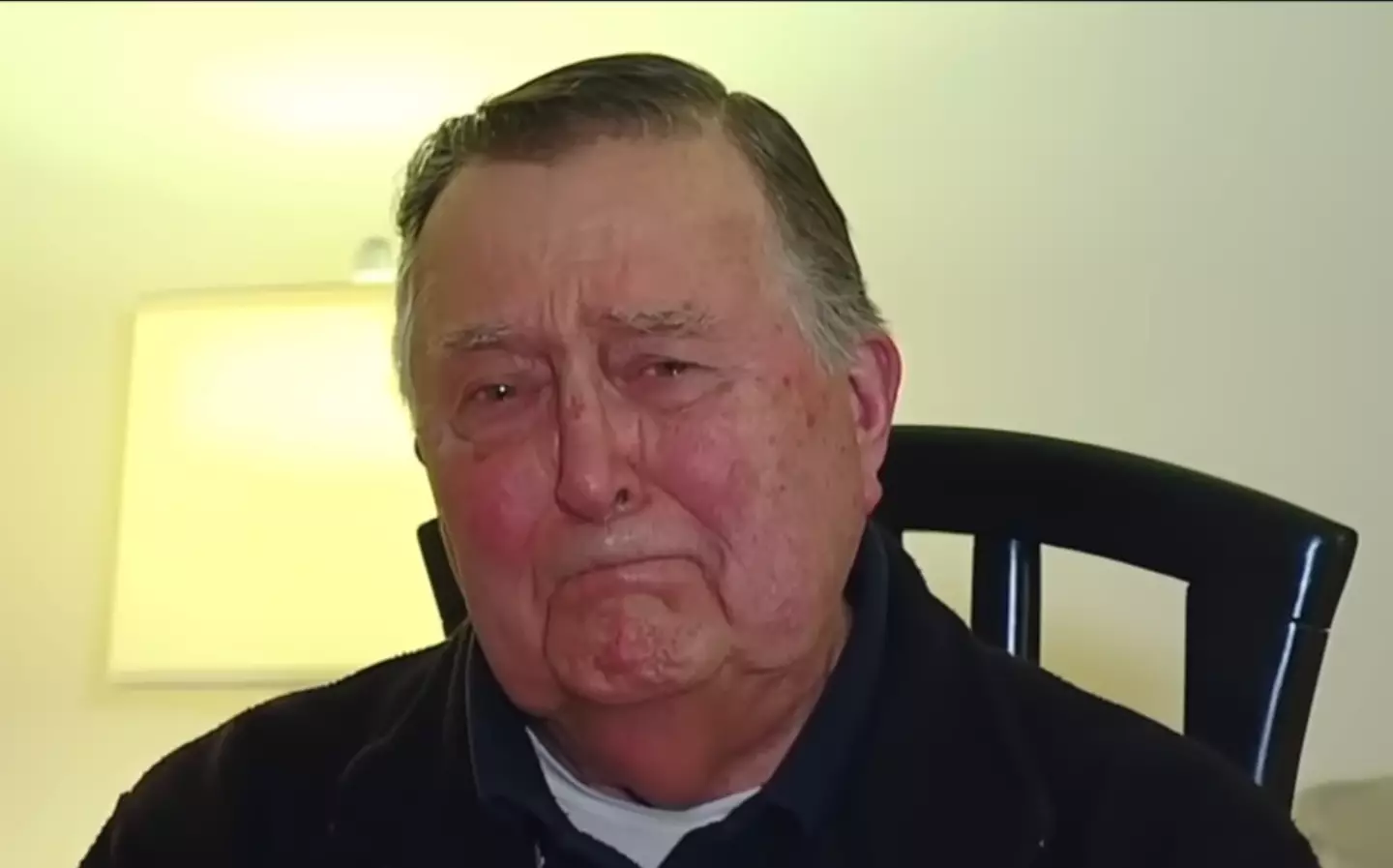 Ed teared up while talking about his late wife who passed 7 years ago (WXYZ)