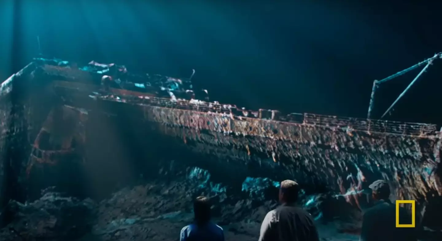 You can see the 'full-scale digital twin' in Titanic: The Digital Resurrection (YouTube/ National Geographic)