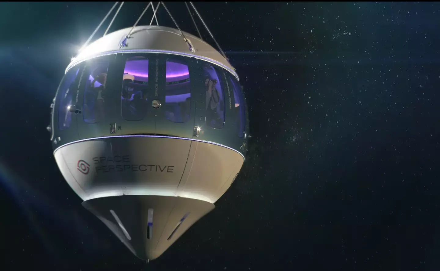 This elite dining experience will take eight people up into orbit using a space balloon.