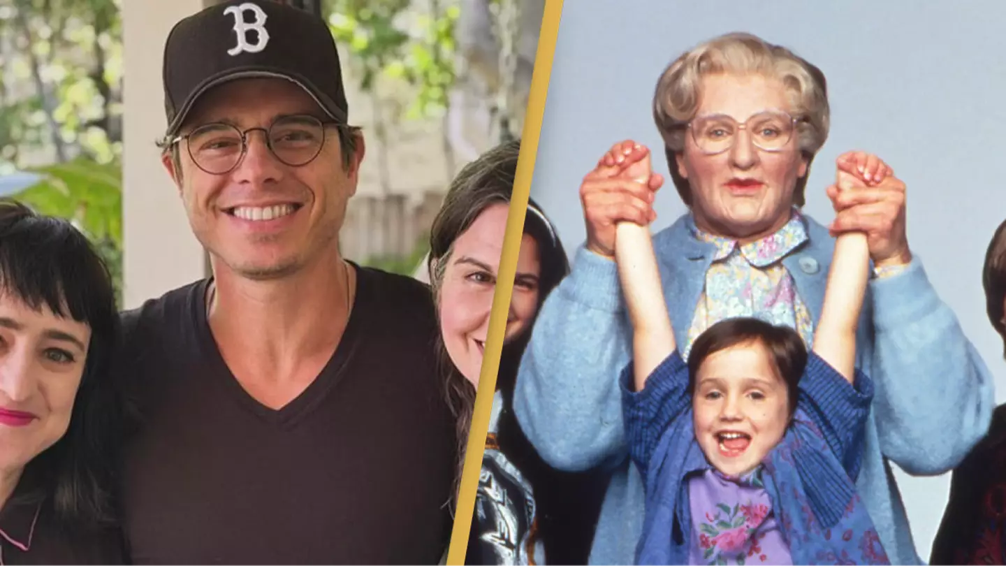 Reunion picture of Mrs. Doubtfire siblings is leaving fans emotional for one specific reason