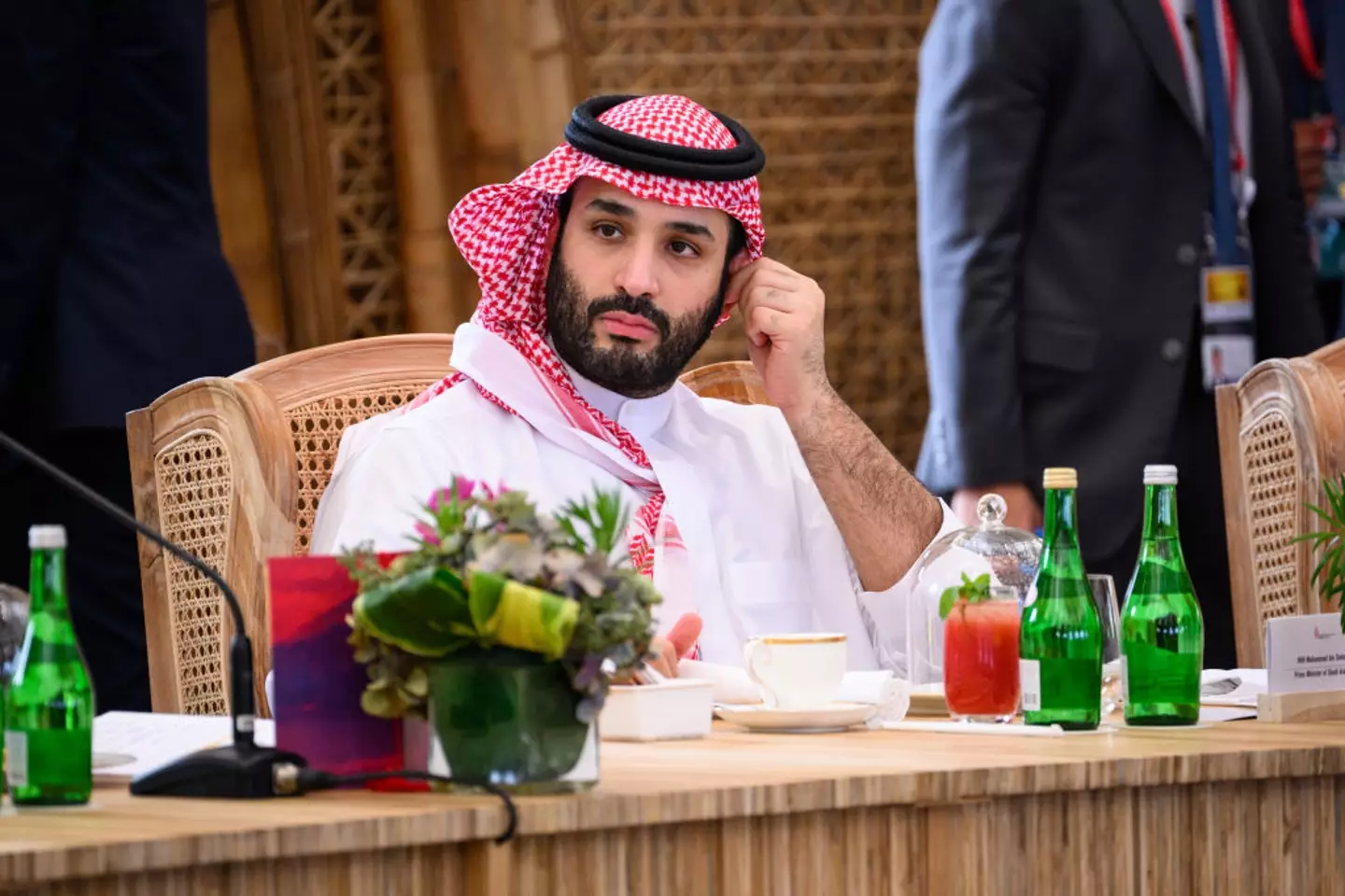 Mohammed Bin Salman at the Indonesia G20 Summit in 2022.