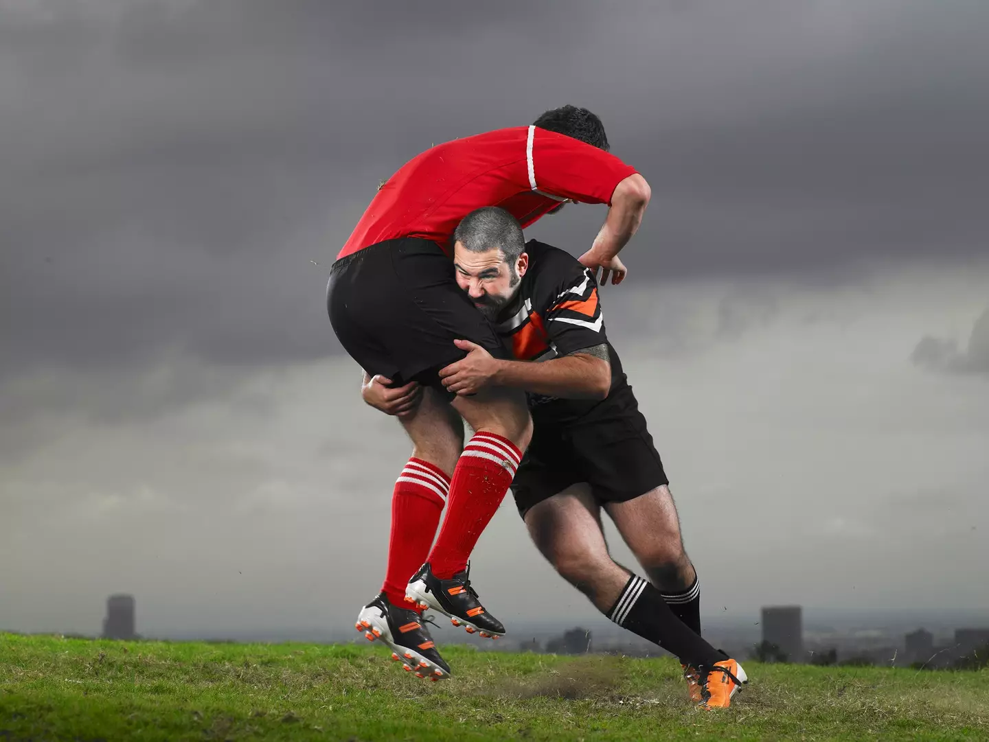 'Run It Straight' involves two people running directly at each other (Getty Stock Image)