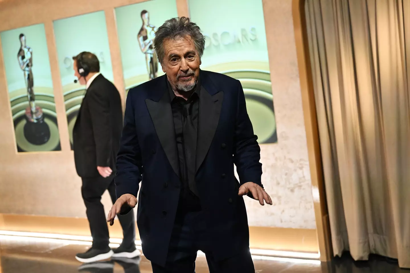 Pacino announced Best Picture.