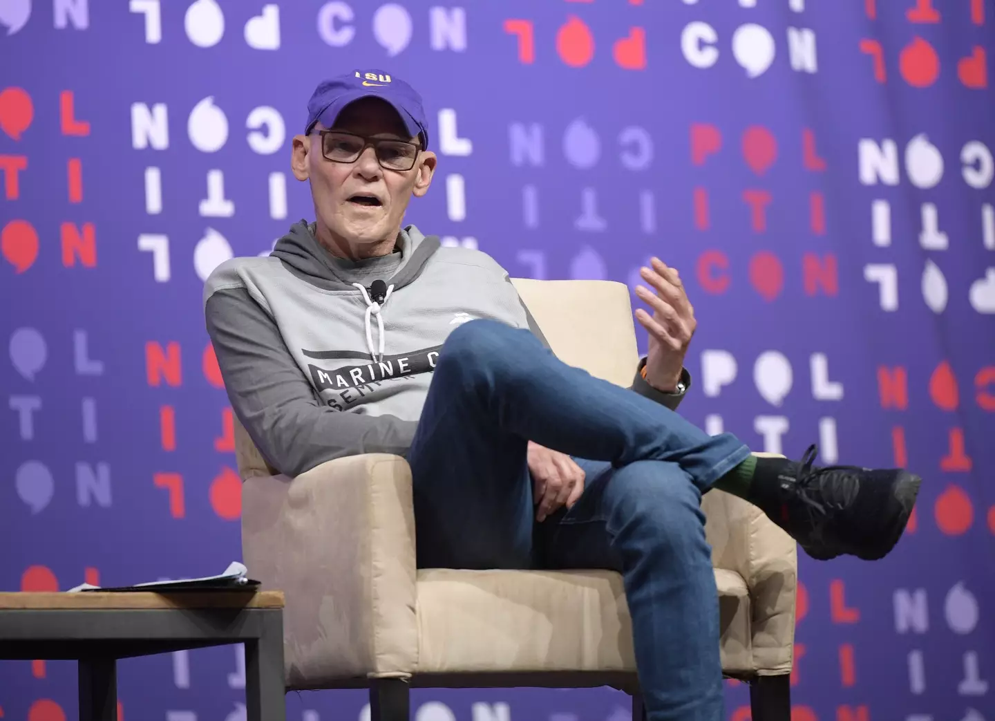 Carville said he was 'wrong' about his earlier predictions (Jason Kempin/Getty Images for Politicon)