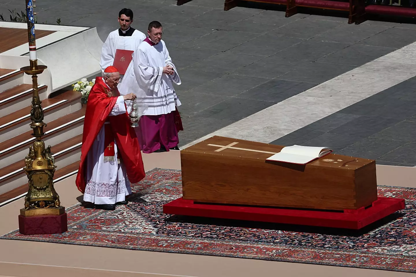 Pope Francis' funeral took place on Saturday (April 26) (Jakub Porzycki/Anadolu via Getty Images)