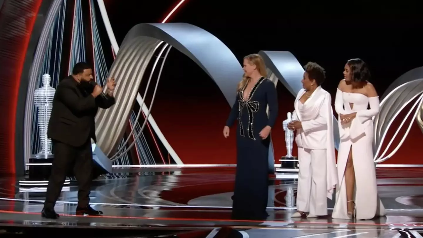 DJ Khaled Crashes Oscars Opening With Bizarre On-Stage Appearance