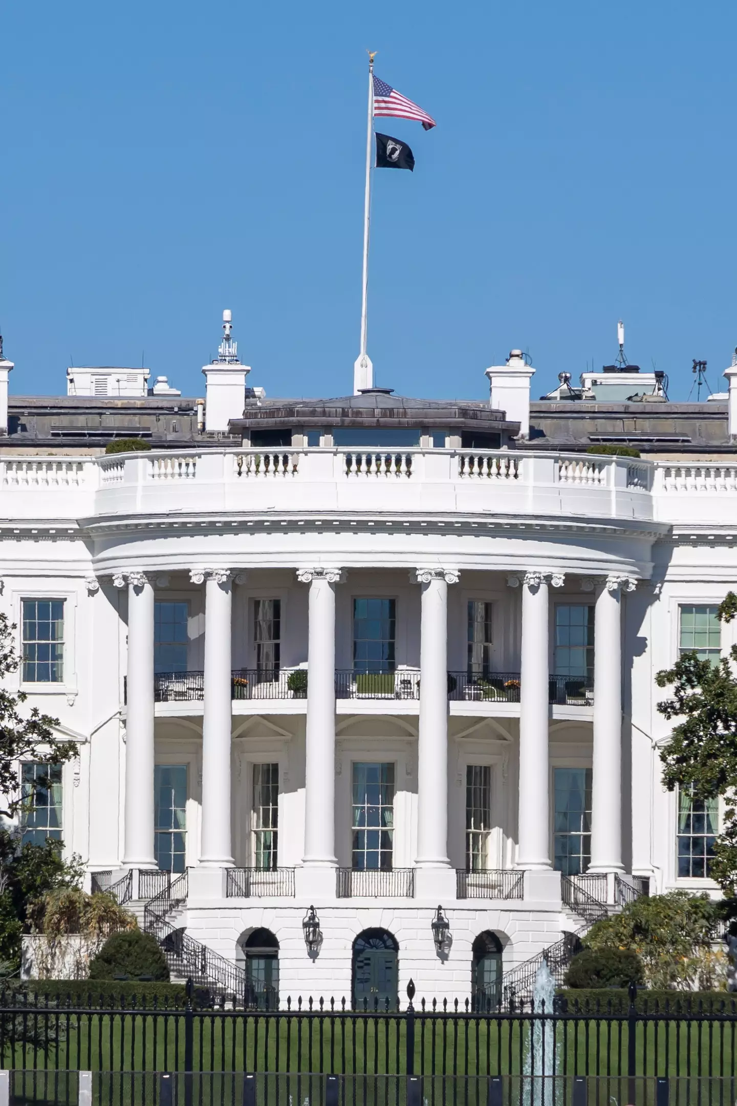 An armed man is said to have be shot near the White House (Nicolas Economou/NurPhoto via Getty Images)