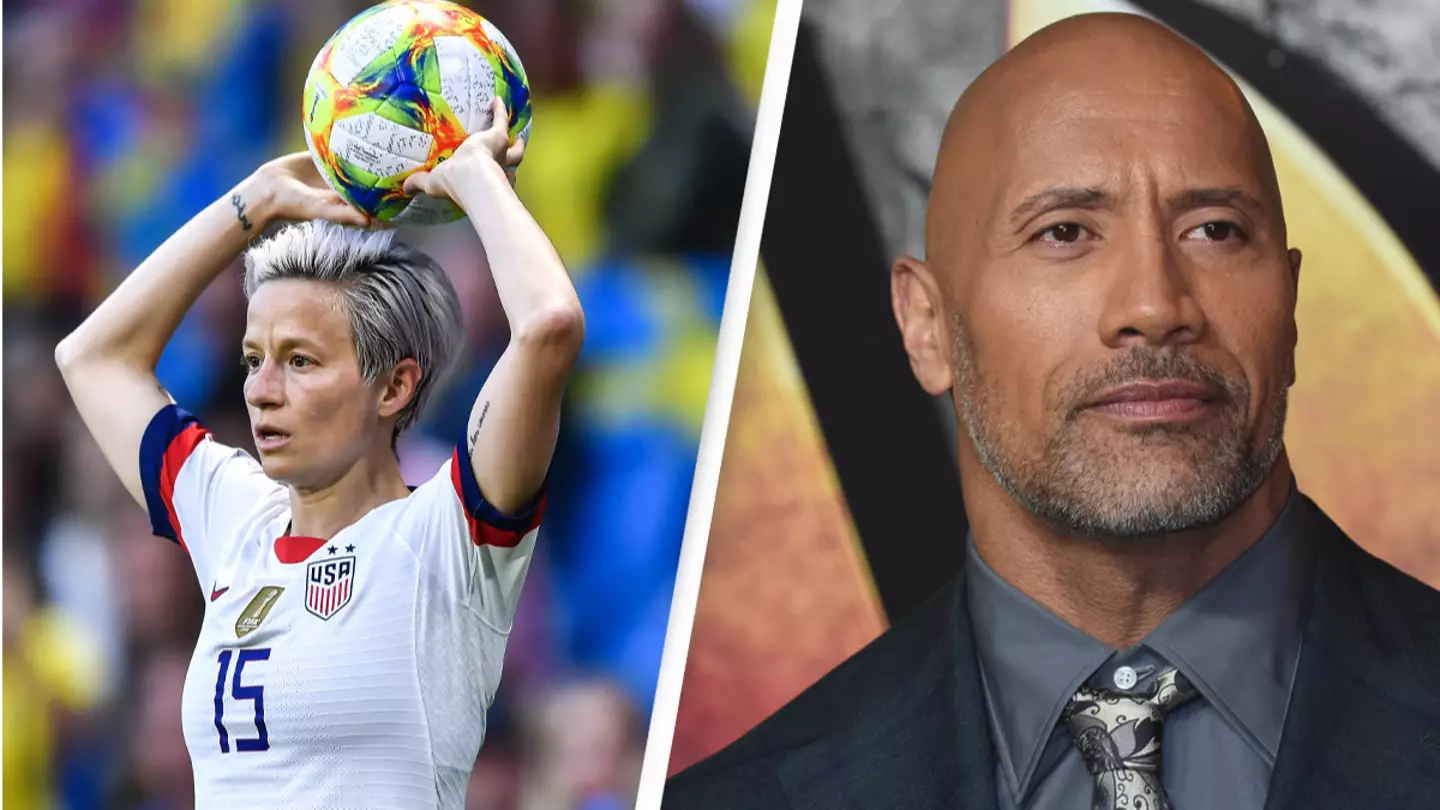 Megan Rapinoe Threatens Dwayne Johnson With Legal Action Over New XFL Logo