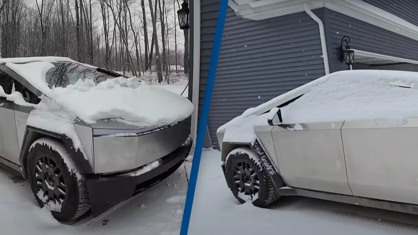 Cybertruck owner reveals reason why he’ll be driving his ‘old’ gas car instead of Tesla during winter