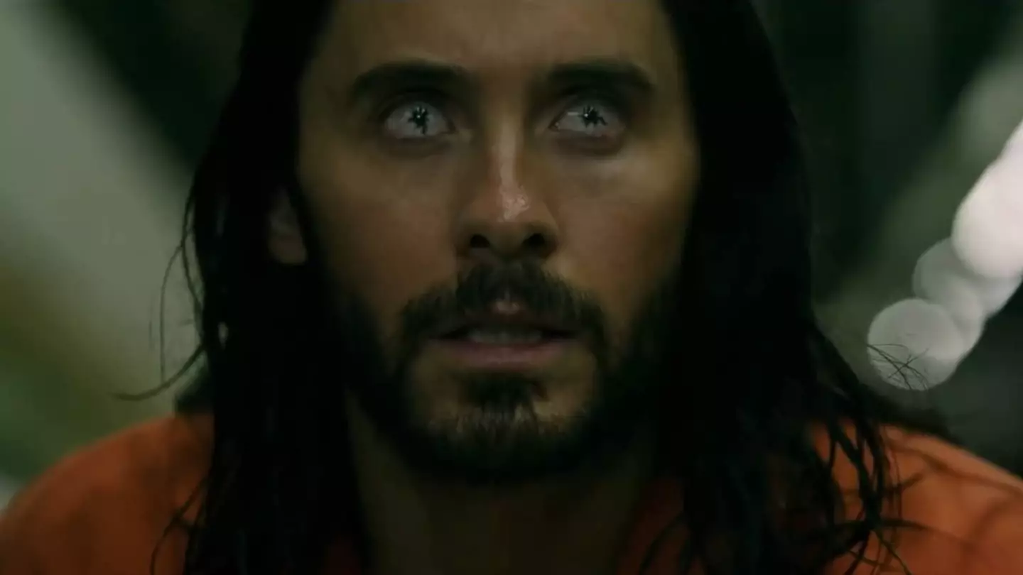 Jared Leto in Morbius.