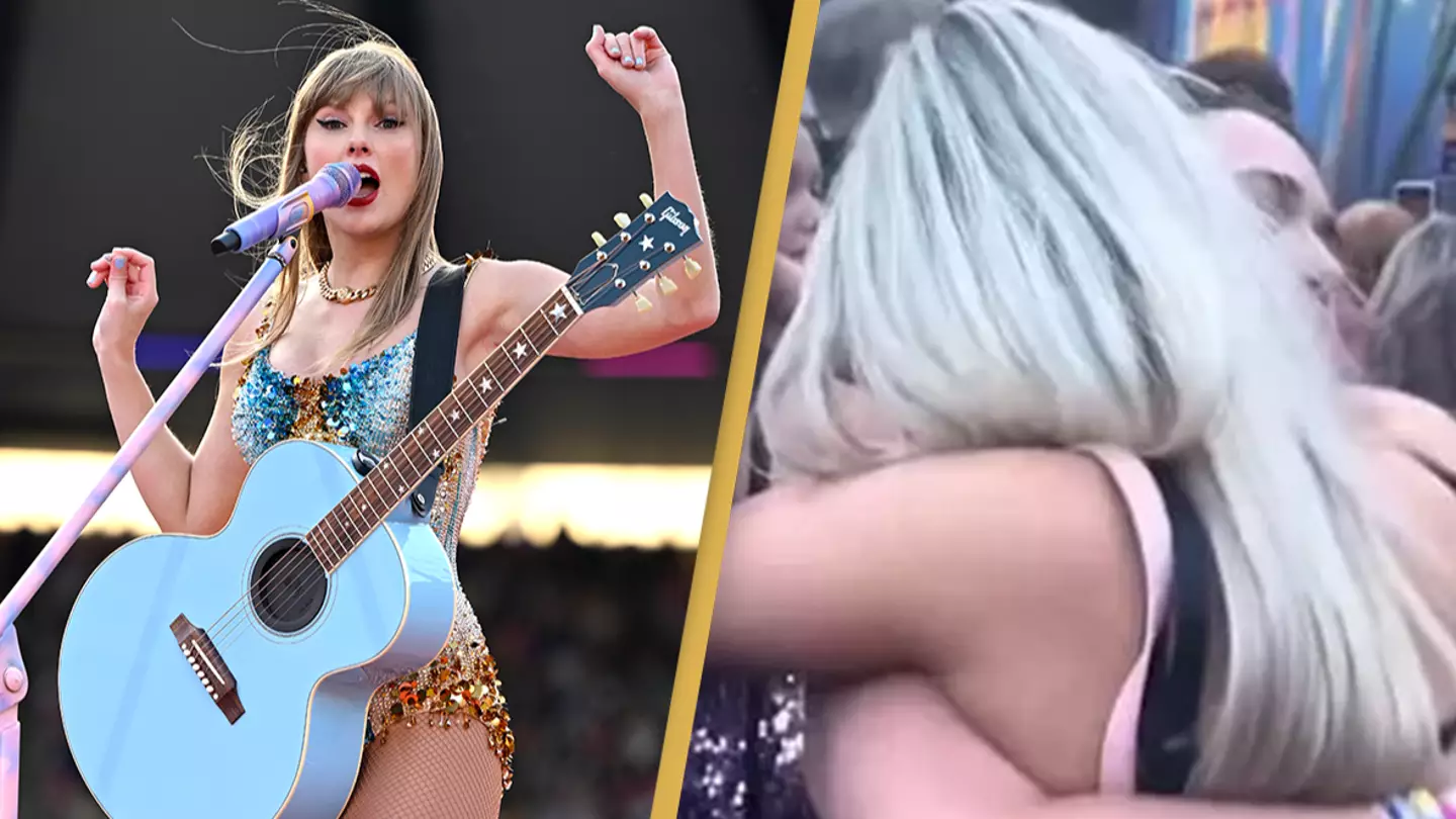 Taylor Swift pauses Eras Tour concert for a heartwarming surprise proposal