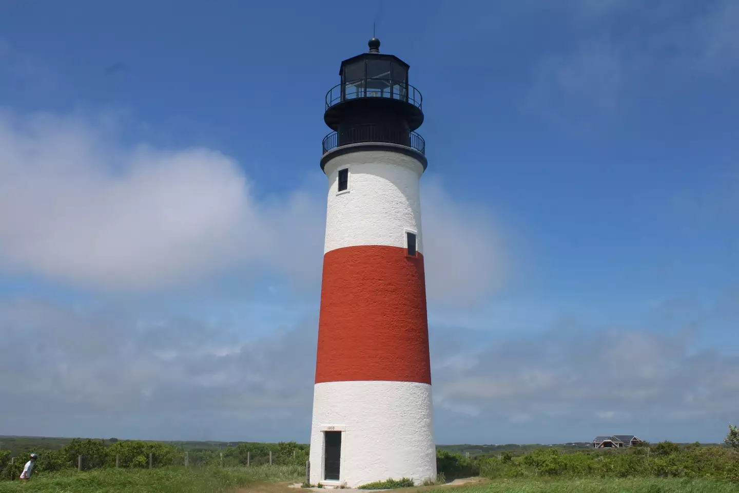 Nantucket is mostly known for its nature and lighthouses, like the Sankaty Head Lighthouse.