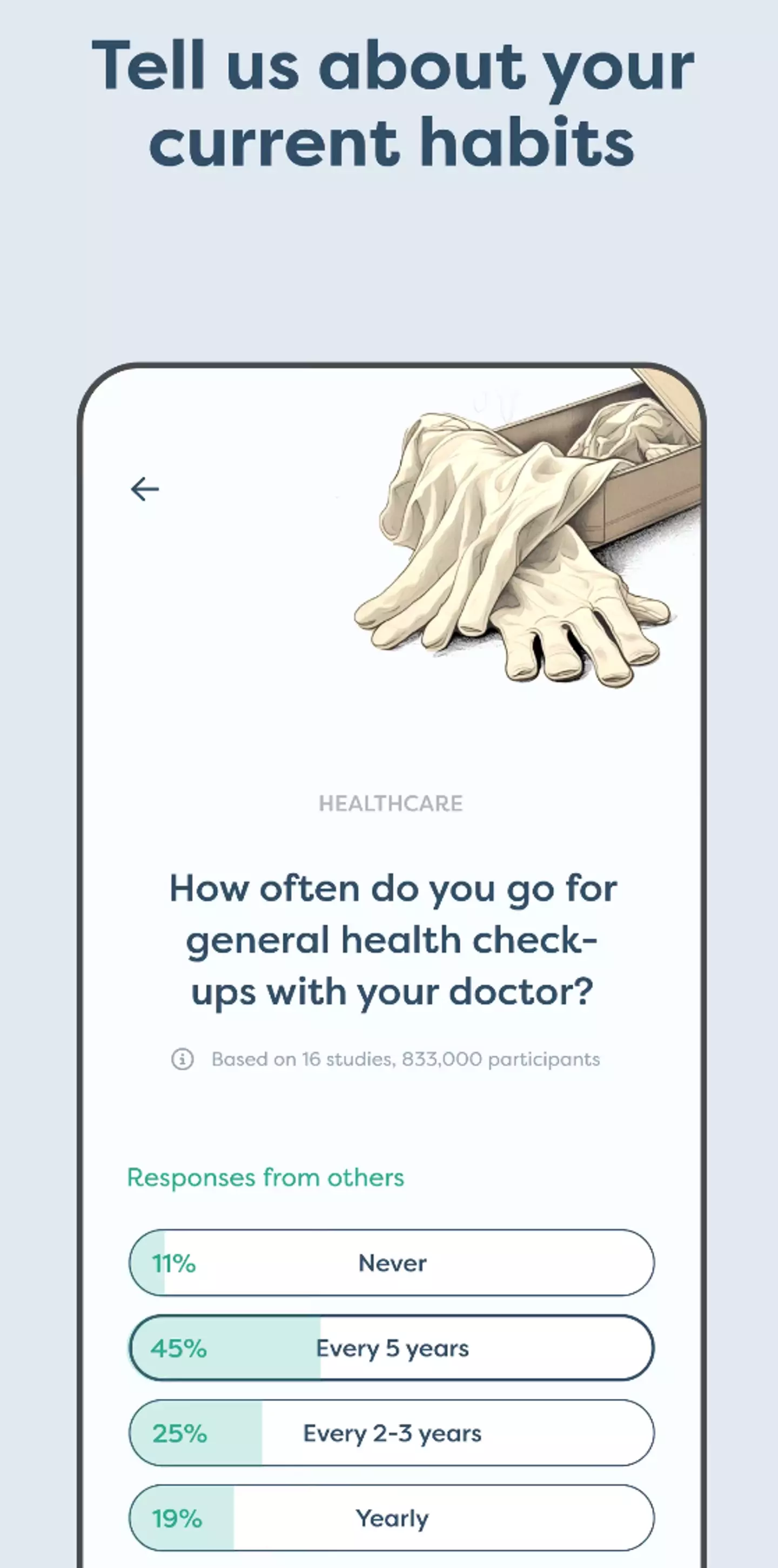 You simply answer a series of questions about your lifestyle for the app to predict what day you'll die (Death Clock/ Apple App Store)