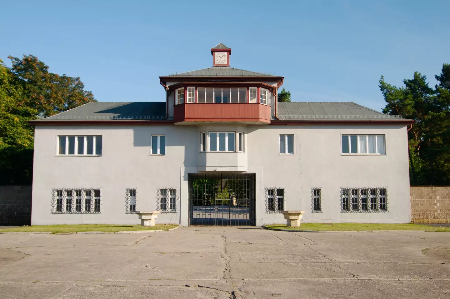 Thousands were executed at the Sachsenhausen concentration camp.