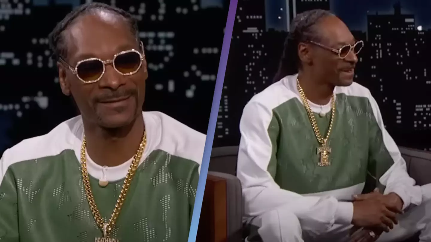 Snoop Dogg said he'd quit smoking weed 20 years ago for heartwarming reason
