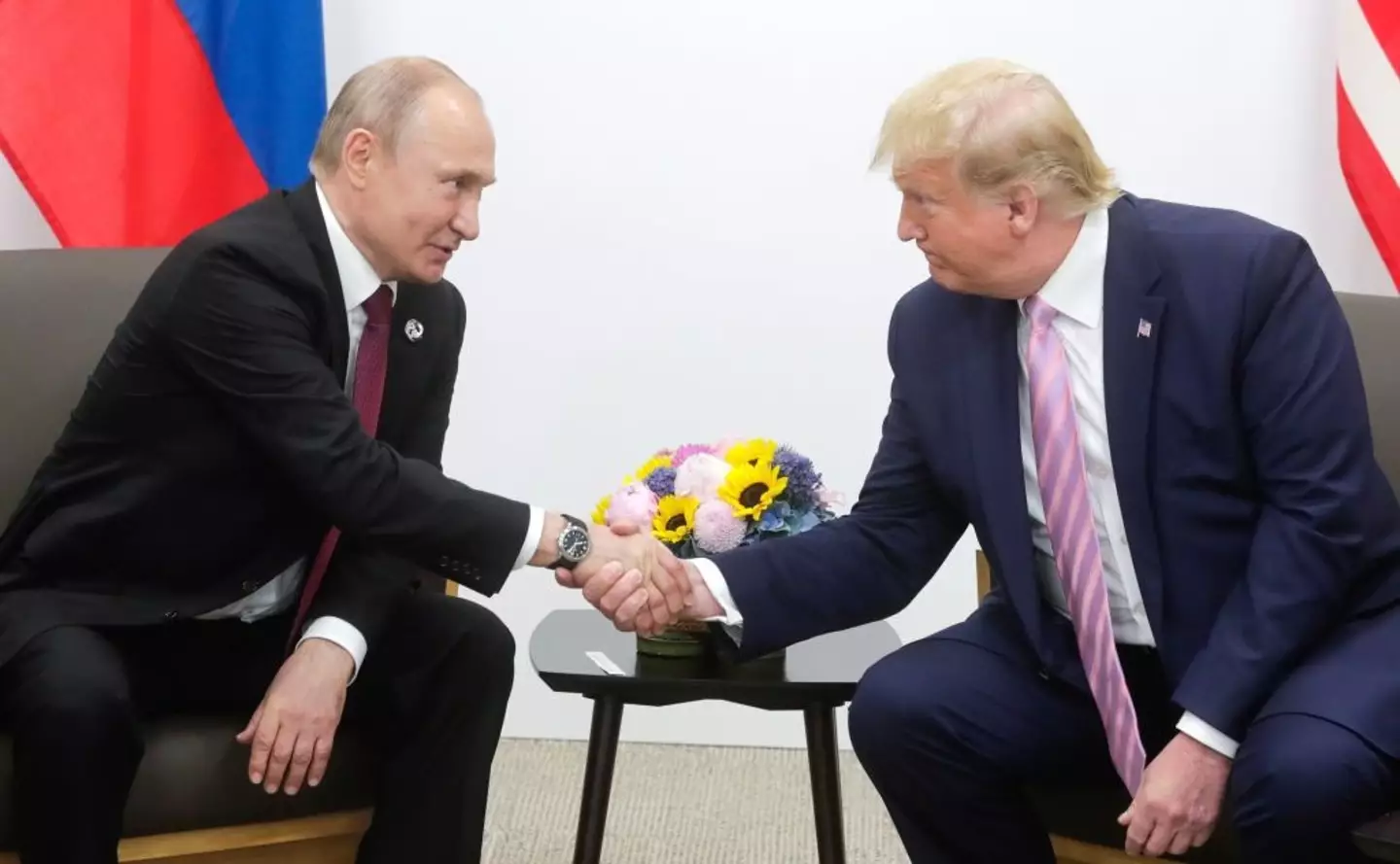 Trump plans to make a 'major statement' about Russia on July 14 (Kremlin Press Office / Handout/Anadolu Agency/Getty Images)